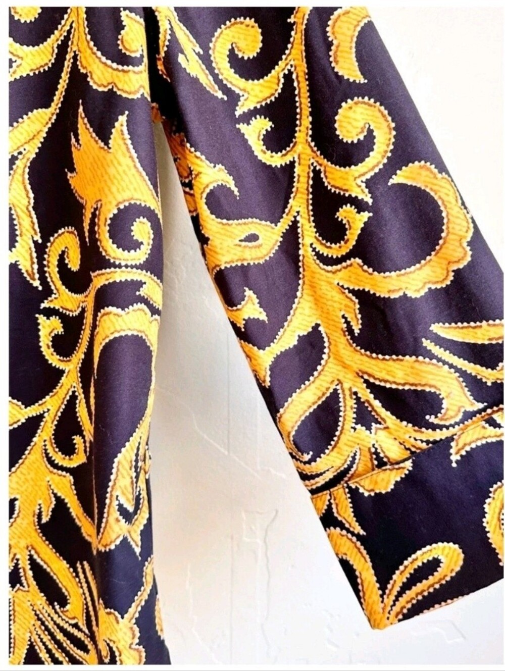 🌞CHICO'S ABSTRACT SWIRL SHIRT   NO IRON    SIZE 2      NWT - Picture 4 of 9